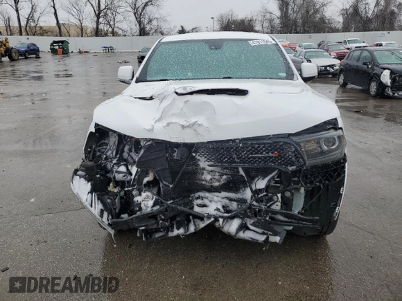 2020 Dodge Durango R/T with VIN 1C4SDHCT6LC301327, listed as a Copart auction lot 47811645 with 147,040 mi miles and Salvage title. Bid and sale history available at DreamBid. Image 5.