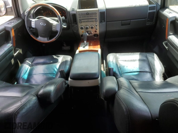 2005 Infiniti QX56 with VIN 5N3AA08A55N806797, listed as a Copart auction lot 72084134 with 239,569 mi miles and Salvage Title. Bid and sale history available at carsss.com. Image 8.