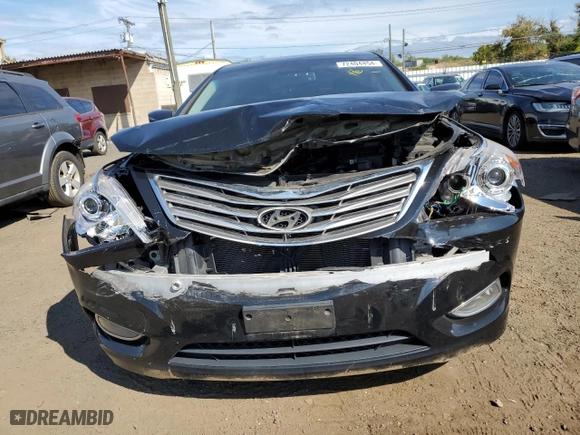 2012 Hyundai Azera with VIN KMHFH4JGXCA179583, listed as a Copart auction lot 72404454 with 68,360 mi miles and Salvage Title. Bid and sale history available at carsss.com. Image 5.