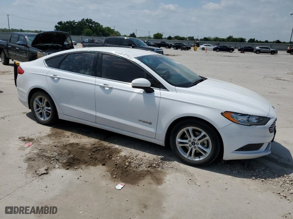 2018 Ford Fusion Hybrid SE with VIN 3FA6P0LU4JR176299, listed as a Copart auction lot 53534625 with 48,613 mi miles and Salvage Title. Bid and sale history available at carsss.com. Image 4.