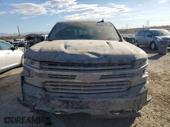 2021 Chevrolet Silverado 1500 High Country with VIN 3GCUYHED0MG155282, listed as a Copart auction lot 89275505 with 0 mi miles and Salvage Title. Bid and sale history available at carsss.com. Image 5.