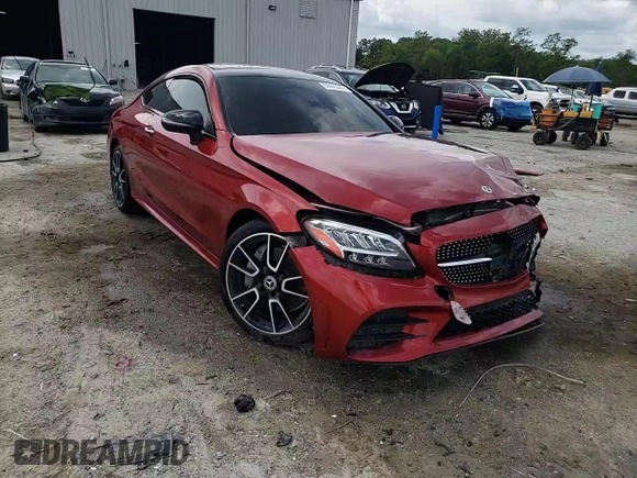 2019 Mercedes-Benz C 300 with VIN WDDWJ8DB2KF926164, listed as a Copart auction lot 58445335 with 58,228 mi miles and Non repairable. Bid and sale history available at DreamBid. Image 14.