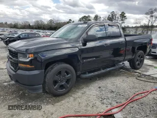 2018 Chevrolet Silverado 1500 Work Truck with VIN 1GCRCNEC2JZ249427, listed as a Copart auction lot 47754645 with 176,687 mi miles and Salvage Title. Bid and sale history available at carsss.com. Image 1.
