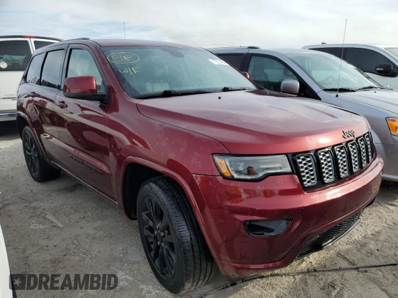2022 Jeep Grand Cherokee WK Laredo X with VIN 1C4RJEAG1NC155174, listed as a Copart auction lot 77021484 with 22,762 mi miles and Non Repairable. Bid and sale history available at carsss.com. Image 4.