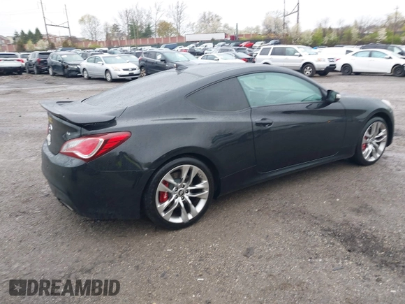 2016 Hyundai Genesis Coupe R-Spec with VIN KMHHU6KJ9GU132432, listed as a IAAI auction lot 42009573 with 63,267 mi miles and . Bid and sale history available at DreamBid. Image 4.