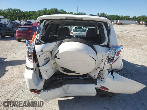 2012 Toyota RAV4 with VIN 2T3BF4DVXCW178891, listed as a Copart auction lot 57575385 with 223,240 mi miles and Salvage title. Bid and sale history available at DreamBid. Image 6.