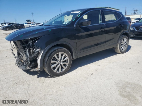 2022 Nissan Rogue Sport S with VIN JN1BJ1AV3NW581975, listed as a Copart auction lot 48054765 with 80,849 mi miles and Salvage Title. Bid and sale history available at carsss.com. Image 1.