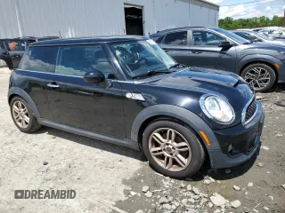 2012 MINI Hardtop S with VIN WMWSV3C57CTY25293, listed as a Copart auction lot 58053375 with 96,724 mi miles and Salvage title. Bid and sale history available at DreamBid. Image 4.
