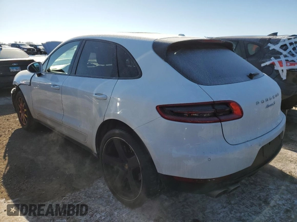 2017 Porsche Macan S z VIN WP1AB2A54HLB10384, wystawiony jako Copart lot #45412045 z przebiegiem 40 708 mil mil oraz Szkoda całkowita • Salvage title. Historia ofert i sprzedaży dostępna na DreamBid. Obrazek 2.