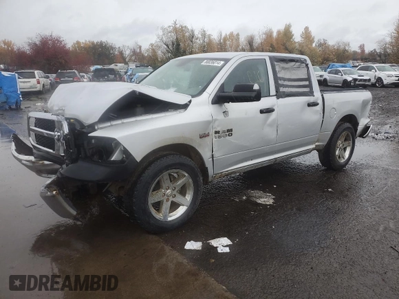 2015 Ram 1500 Tradesman with VIN 1C6RR7KT8FS503034, listed as a Copart auction lot 80036014 with Not provided miles and Salvage title. Bid and sale history available at DreamBid. Image 1.