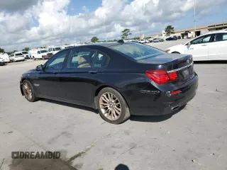 2014 BMW 7 Series ALPINA B7 with VIN WBAYE8C53ED135089, listed as a Copart auction lot 57943575 with 100,096 mi miles and Salvage title. Bid and sale history available at DreamBid. Image 2.
