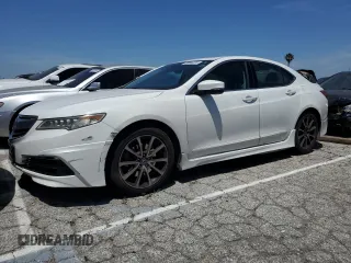 2015 Acura TLX Technology z VIN 19UUB2F57FA002746, wystawiony jako Copart lot #58094075 z przebiegiem 121 980 mil mil oraz Szkoda całkowita • Salvage title. Historia ofert i sprzedaży dostępna na DreamBid. Obrazek 1.