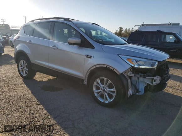 2018 Ford Escape SEL with VIN 1FMCU9HDXJUA88106, listed as a Copart auction lot 52593895 with 126,063 mi miles and Salvage Title. Bid and sale history available at carsss.com. Image 4.