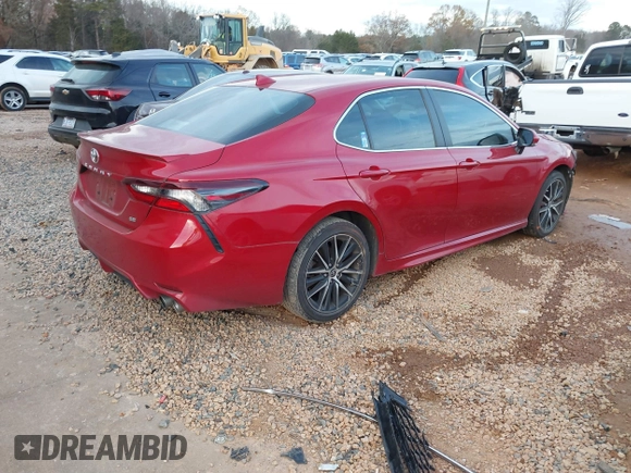 2023 Toyota Camry SE with VIN 4T1T11AK1PU172181, listed as a IAAI auction lot 41088423 with 31,467 mi miles. Bid and sale history available at carsss.com. Image 4.
