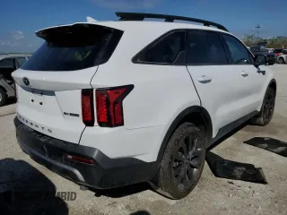 2021 Kia Sorento EX with VIN 5XYRHDLF4MG071340, listed as a Copart auction lot 75866114 with 75,471 mi miles and Non Repairable. Bid and sale history available at carsss.com. Image 3.