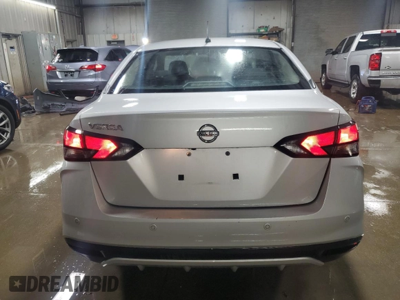 2020 Nissan Versa S with VIN 3N1CN8DV2LL911847, listed as a Copart auction lot 50497725 with 104,951 mi miles and Salvage Title. Bid and sale history available at carsss.com. Image 6.
