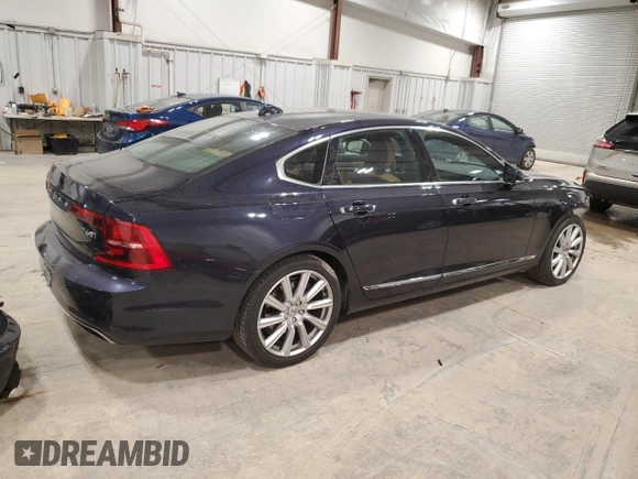 2017 Volvo S90 Inscription with VIN YV1A22ML5H1017441, listed as a Copart auction lot 52323535 with 73,951 mi miles and Clean Title. Bid and sale history available at carsss.com. Image 3.