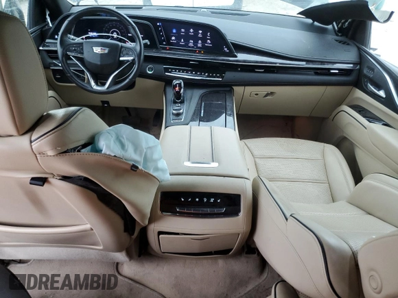 2023 Cadillac Escalade z VIN 1GYS3KKL3PR106736, wystawiony jako Copart lot #71025164 z przebiegiem 47 491 mil mil oraz Nie do naprawy • Non repairable. Historia ofert i sprzedaży dostępna na DreamBid. Obrazek 8.