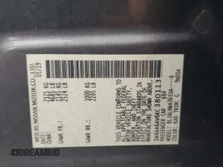 2019 Nissan Maxima Platinum z VIN 1N4AA6AV6KC380113, wystawiony jako Copart lot #55209665 z przebiegiem 75 843 mil mil oraz Szkody całkowita. Historia ofert i sprzedaży dostępna na DreamBid. Obrazek 12.