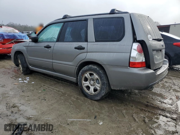 2006 Subaru Forester X with VIN JF1SG63656H719767, listed as a Copart auction lot 84813244 with 74,468 mi miles and Salvage Title. Bid and sale history available at DreamBid. Image 2.