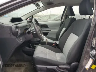 2014 Toyota Prius One with VIN JTDKDTB32E1569472, listed as a Copart auction lot 53732055 with 106,420 mi miles and Salvage Title. Bid and sale history available at DreamBid. Image 7.