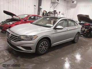 2021 Volkswagen Jetta S with VIN 3VWC57BU8MM040690, listed as a IAAI auction lot 41738710 with 46,762 mi miles. Bid and sale history available at carsss.com. Image 18.