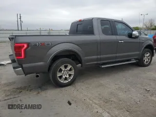 2016 Ford F-150 XLT with VIN 1FTFX1EF9GKE82703, listed as a Copart auction lot 54607065 with 103,218 mi miles and Salvage Title. Bid and sale history available at carsss.com. Image 3.
