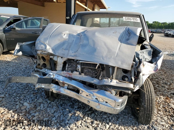 1991 Ford Ranger with VIN 1FTCR10U9MUC84433, listed as a Copart auction lot 53667895 with 61,258 mi miles and Salvage title. Bid and sale history available at DreamBid. Image 5.