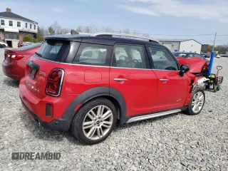 2021 MINI Countryman Cooper S with VIN WMZ83BR04M3M98250, listed as a Copart auction lot 53811515 with 45,054 mi miles and Salvage title. Bid and sale history available at DreamBid. Image 3.
