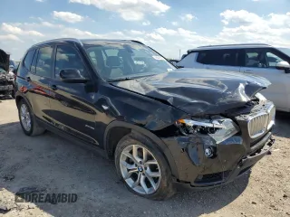 2013 BMW X3 xDrive35i with VIN 5UXWX7C5XDL977364, listed as a Copart auction lot 56549395 with 147,977 mi miles and Salvage Title. Bid and sale history available at DreamBid. Image 4.