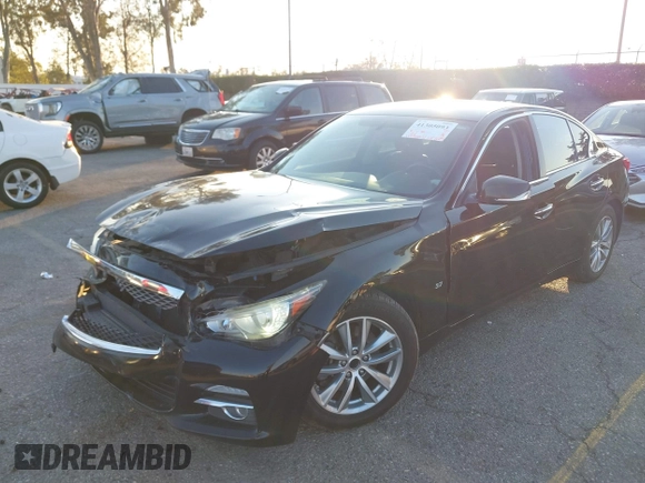 2015 Infiniti Q50 Premium z VIN JN1BV7AP5FM346323, wystawiony jako IAAI lot #41305093 z przebiegiem 112 556 mil mil oraz . Historia ofert i sprzedaży dostępna na DreamBid. Obrazek 17.
