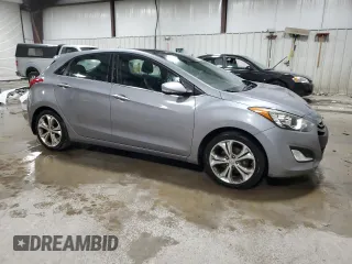 2013 Hyundai Elantra GT with VIN KMHD35LE3DU088713, listed as a Copart auction lot 72042124 with 116,324 mi miles and Salvage Title. Bid and sale history available at carsss.com. Image 4.