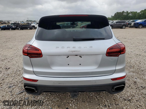 2017 Porsche Cayenne with VIN WP1AA2A23HKA81295, listed as a Copart auction lot 55339855 with 112,403 mi miles and Salvage title. Bid and sale history available at DreamBid. Image 6.