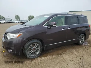 2011 Nissan Quest SL z VIN JN8AE2KPXB9000554, wystawiony jako Copart lot #60915355 z przebiegiem 313 681 mil mil oraz Szkoda całkowita • Salvage title. Historia ofert i sprzedaży dostępna na DreamBid. Obrazek 1.