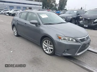 2015 Lexus CT 200h z VIN JTHKD5BH5F2210876, wystawiony jako IAAI lot #41979647 z przebiegiem 88 551 mil mil oraz . Historia ofert i sprzedaży dostępna na DreamBid. Obrazek 1.