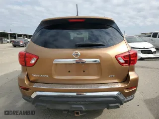 2017 Nissan Pathfinder S with VIN 5N1DR2MMXHC605245, listed as a Copart auction lot 53764715 with 167,954 mi miles and Clean Title. Bid and sale history available at carsss.com. Image 6.