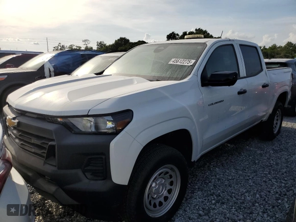 2023 Chevrolet Colorado 4WD Work Truck с VIN 1GCGTBEC2P1187993, выставлен на аукционе Copart как лот 45612275 с пробегом 13 143 миль миль и На запчасти • Non repairable. История ставок и продаж доступна на DreamBid. Изображение 1.