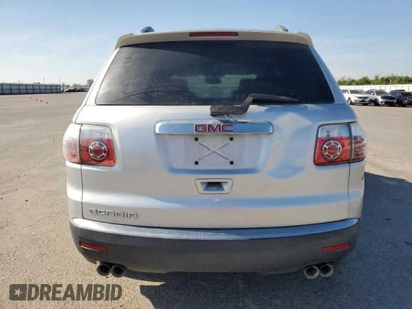 2010 GMC Acadia SL with VIN 1GKLRKED0AJ154394, listed as a Copart auction lot 53745005 with 110,287 mi miles and Clean Title. Bid and sale history available at carsss.com. Image 6.