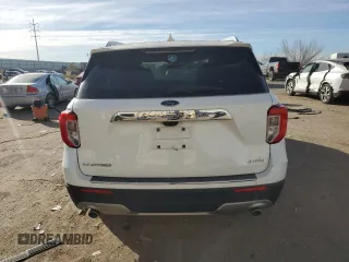 2022 Ford Explorer Limited with VIN 1FMSK8FH1NGA43898, listed as a Copart auction lot 87328924 with 37,273 mi miles and Salvage Title. Bid and sale history available at carsss.com. Image 6.