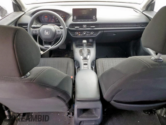2023 Honda HR-V LX with VIN 3CZRZ1H34PM704706, listed as a Copart auction lot 51579045 with 192,672 mi miles and Salvage title. Bid and sale history available at DreamBid. Image 8.