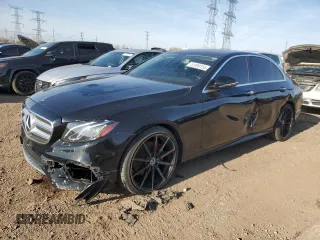 2018 Mercedes-Benz E 300 with VIN WDDZF4KB5JA370390, listed as a Copart auction lot 51099755 with 40,295 mi miles and Salvage title. Bid and sale history available at DreamBid. Image 1.