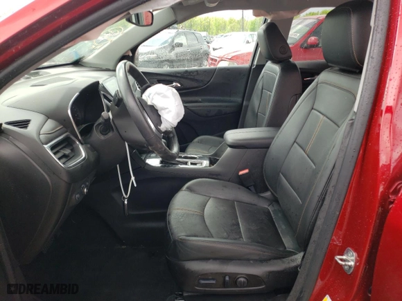 2022 Chevrolet Equinox Premier with VIN 3GNAXNEV9NS169216, listed as a Copart auction lot 44738005 with 49,112 mi miles and Salvage Title. Bid and sale history available at carsss.com. Image 7.