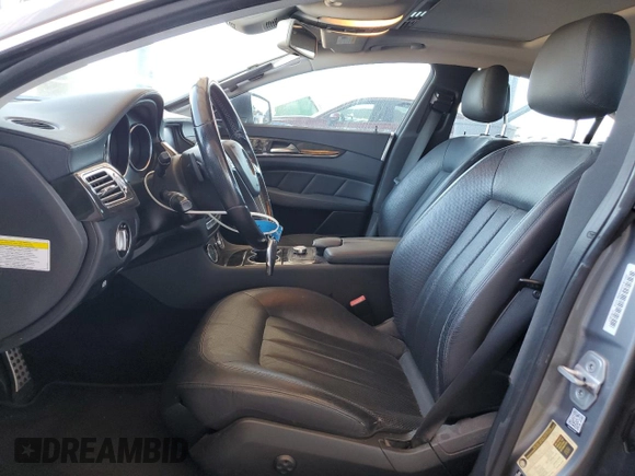 2012 Mercedes-Benz CLS 550 with VIN WDDLJ7DB1CA015156, listed as a Copart auction lot 55313485 with 174,362 mi miles and Salvage Title. Bid and sale history available at DreamBid. Image 7.