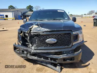 2018 Ford F-150 XL with VIN 1FTFX1E59JKD31469, listed as a Copart auction lot 45917325 with 144,824 mi miles and Salvage Title. Bid and sale history available at carsss.com. Image 5.