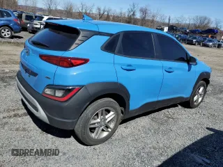 2022 Hyundai Kona SE with VIN KM8K2CAB3NU866257, listed as a Copart auction lot 50492495 with 87,763 mi miles and Salvage Title. Bid and sale history available at DreamBid. Image 3.