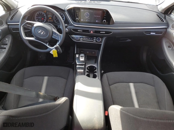 2022 Hyundai Sonata SEL with VIN KMHL64JAXNA218096, listed as a Copart auction lot 42692525 with 47,112 mi miles and Salvage Title. Bid and sale history available at carsss.com. Image 8.