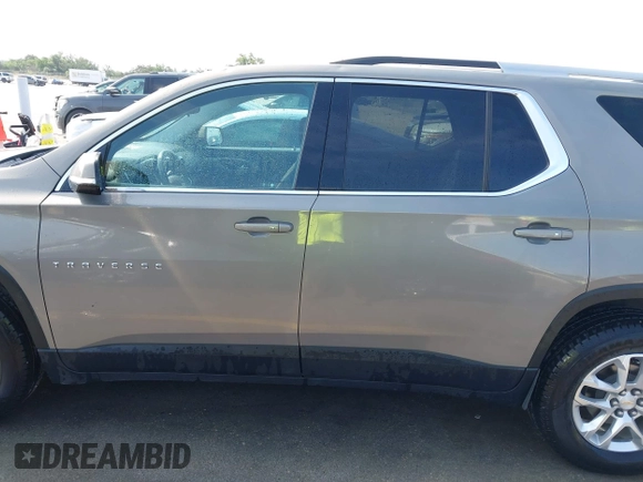 2018 Chevrolet Traverse LT Cloth with VIN 1GNERGKW7JJ272960, listed as a IAAI auction lot 42047323 with 79,102 mi miles and . Bid and sale history available at DreamBid. Image 14.