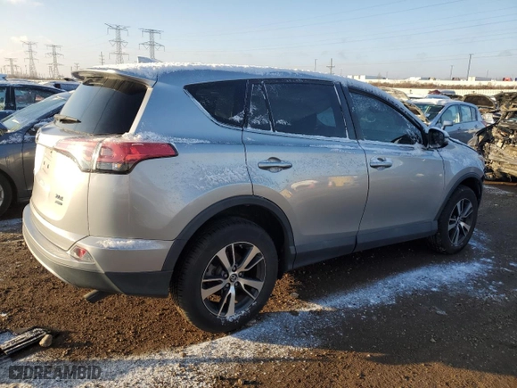 2018 Toyota RAV4 XLE with VIN 2T3RFREV4JW802885, listed as a Copart auction lot 85427994 with 66,846 mi miles and Salvage Title. Bid and sale history available at carsss.com. Image 3.