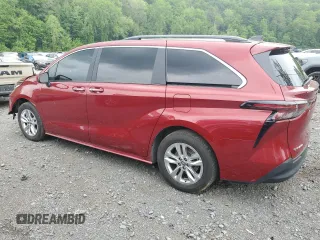 2025 Toyota Sienna XLE z VIN 5TDJSKFC9SS161197, wystawiony jako Copart lot #56936045 z przebiegiem 9 631 mil mil oraz Szkoda całkowita • Salvage title. Historia ofert i sprzedaży dostępna na DreamBid. Obrazek 2.