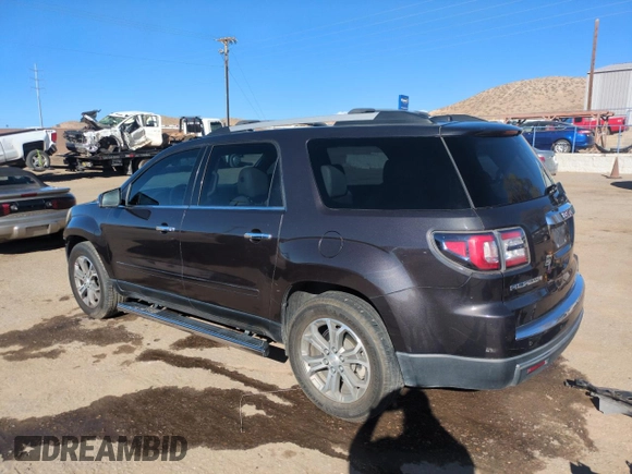 2016 GMC Acadia SLT with VIN 1GKKVSKD7GJ343158, listed as a Copart auction lot 50161735 with 128,785 mi miles and Salvage Title. Bid and sale history available at carsss.com. Image 2.